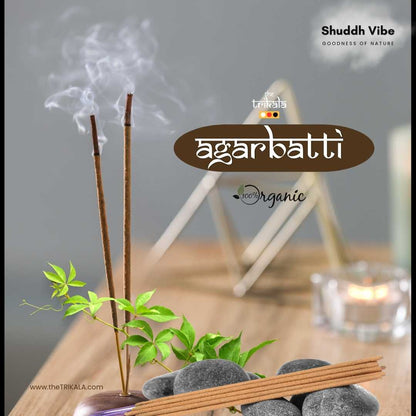 SENSUALITY - JASMINE - Relation & Affection - Organic Agarbatti - Shuddha Vibe Incense Stick