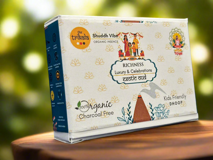 Oudh Organic Dhoop for Richness of Celebrations & Luxury - Shuddha Vibe