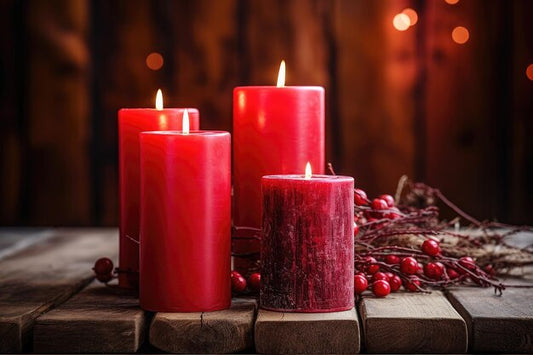 Perfect Red Strawberry Scented Candles